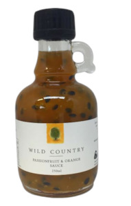 Food: Passionfruit & Orange Sauce