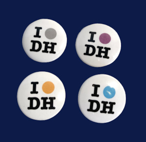 Damien Hirst: Damien Hirst "I Spot DH" Badge