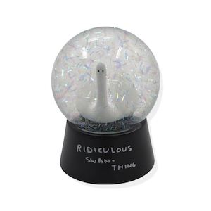 David Shrigley: David Shrigley Ridiculous Swan-Thing Globe