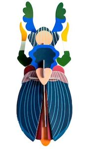 Art: Japanese Beetle Wall Art by Studio ROOF