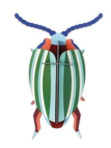 Rainbow Leaf Beetle Wall Art by Studio ROOF
