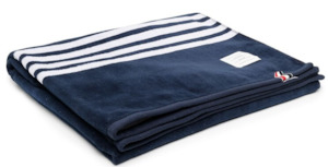 Design: Thom Browne 4-Bar large gym towel