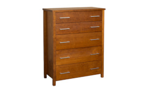 Chests: Portland 5 Drawer Tallboy