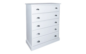 Andorra 5 Drawer Tallboy