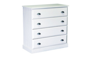 Furniture: Andorra 4 Drawer Tallboy