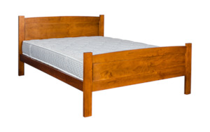 Slat Bed Frames: Hugo Panelled Bed Frame – High Foot