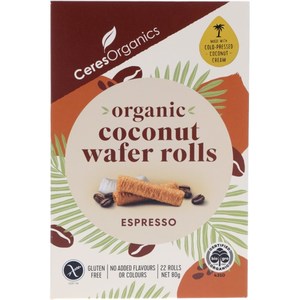 Products: Coconut Wafer Rolls Espresso
