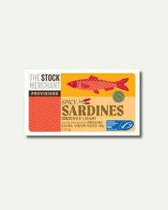 Products: Sardines Spicy in Organic Extra Virgin Olive Oil 120g