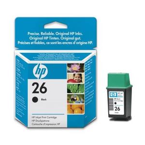 Ink Toner: HP 26 Black Original Inkjet Print Cartridge