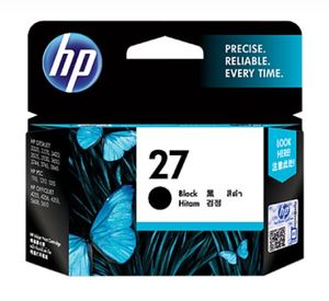 Ink Toner: HP 27 Black Ink Cartridge