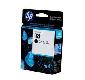 HP 18 Black Original Ink Cartridge