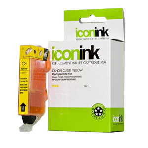 Canon: Compatible Canon CLI 521 Yellow Ink Cartridge