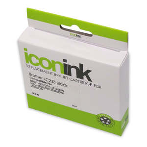 Compatible Ink Toner: Compatible Brother LC233 Black Ink Cartridge