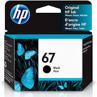 Hp: HP 67 Black Ink Cartridge