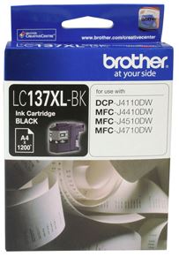 Brother LC137XL BK Black High Yield Ink Cartridge