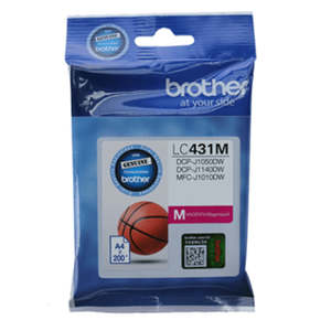 Brother: Brother LC431 M Ink Cartridge Magenta