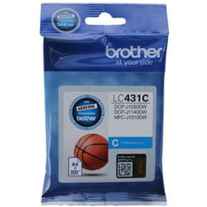 Brother: Brother LC431 C Ink Cartridge Cyan