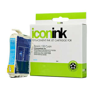 Compatible Epson 133 Cyan Ink Cartridge