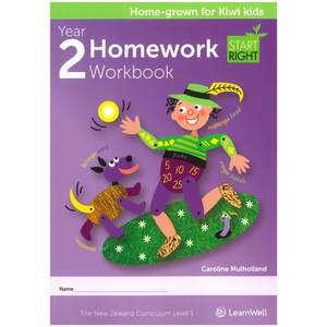 LearnWell ESA Start Right Homework Workbook Year 2