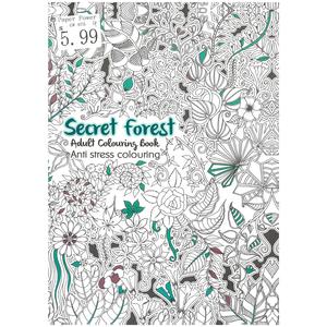 Activity Puzzle Books: Colouring Books - Secret Forest