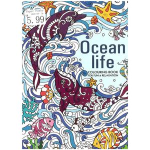 Activity Puzzle Books: Colouring Books - Ocean Life
