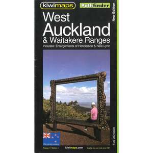 Kiwimaps West Auckland & Waitakere Ranges