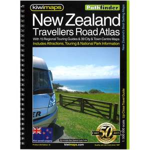 KIWIMAPS New Zealand Travellers Road Atlas