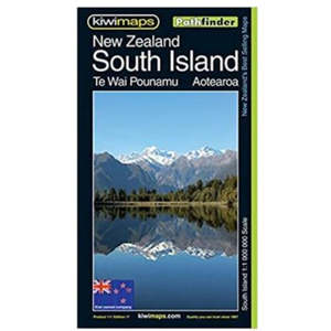 New Zealand: South Island New Zealand Pathfinder Map 111