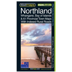 Pathfinder Northland, Whangarei, Bay of Islands, & 61 Provincial Town Maps