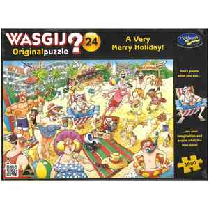 Wasgij? Jigsaw Puzzle Original 24 - A Very Merry Holiday!