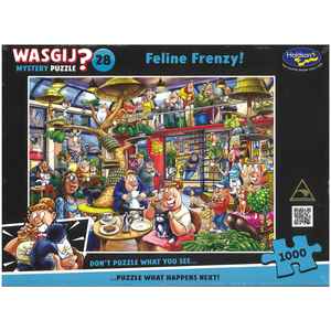 Wasgij Jigsaws: Wasgij ? Mystery Puzzle 28 - Feline Frenzy!