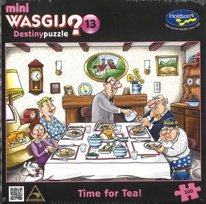 Wasgij Jigsaws: Mini Wasgij? 100 Puzzle Destiny 13 - Time For Tea!