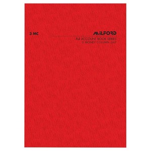 Milford A4 3 Money Column 26 Leaf Limp Analysis Book