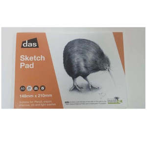 DAS SKETCH PAD (KIWI) 20sht 110gsm A5