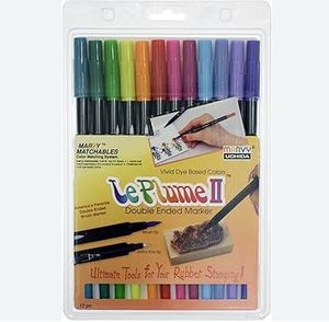 Marker Le Plume Dual Top Marker - Primary Set 12pc