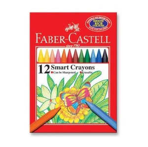 Crayons Chalk: Faber-Castell Erasable Crayons (Pack of 12)