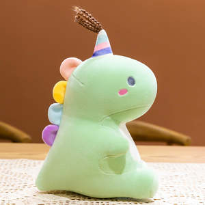 Plush: Party Dinosaur - Green - Plush Toy