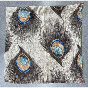 Home Living Gifts: Cushion Cover / Peacock Feather