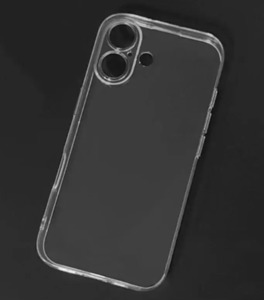 Phone Case for iPhone 16 Silicon Clear