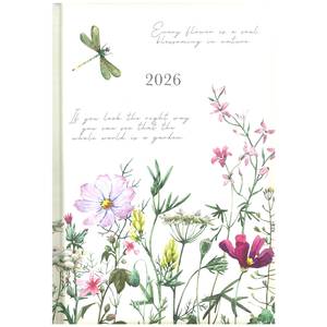 Diaries: 2026 A5 Diary Week to View - Wild Harmony
