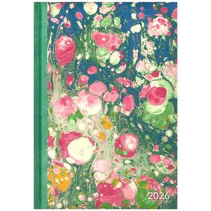 Diaries: 2026 A5 Diary Week to View - Vintage Marble