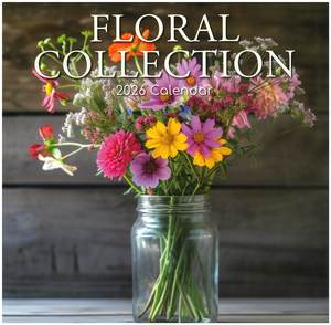 2026 Bc Calendars: 2026 Wall Calendar - Floral Collection