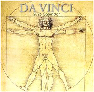 2026 Bc Calendars: 2026 Wall Calendar - Da Vinci