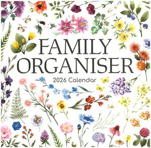 2026 Wall Calendar - Family Organiser
