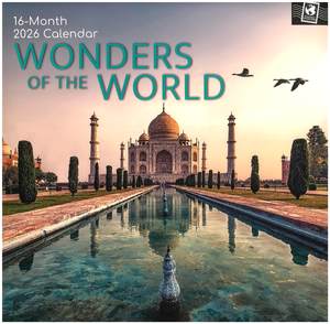 2026 Wall Calendar - Wonders Of The World