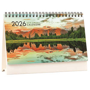 2026 New Zealand Desk Calendar