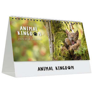 2026 New Zealand Desk Calendar Animal Kingdom