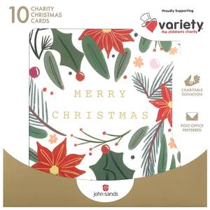 Xmas Boxed Cards - 10 Cards/Pack