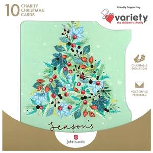 Xmas Boxed Cards - 10 Cards/Pack