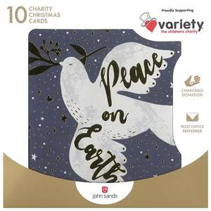 Xmas Boxed Cards - 10 Cards/Pack